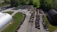 Lawn Tractor Graveyard In Ohio Spring 2022!