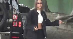 Hailey Baldwin Conducts Photoshoot With The Paparazzi