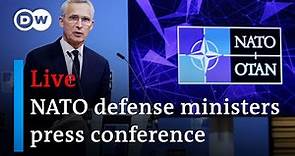 Live: NATO Secretary General Jens Stoltenberg presser on NATO defense ministers' meeting | DW News