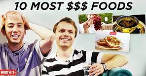 Steven And Andrew React To The 10 Most Expensive 'Worth It' Foods