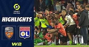 FC LORIENT - OLYMPIQUE LYONNAIS (3 - 1) - Highlights - (FCL - OL) / 2022-2023