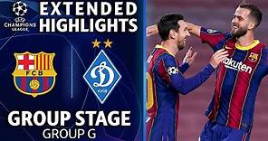 Barcelona vs. Dynamo Kiev: Extended Highlights | Group Stage - Group E | UCL on CBS