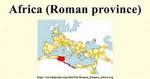 Africa (Roman province)