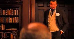 Django Unchained Best Scenes - Calvin Candie Gets Owned By Django, Dr. King Shultz and even Stephen