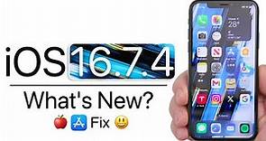 iOS 16.7.4 is Out! - What's New?