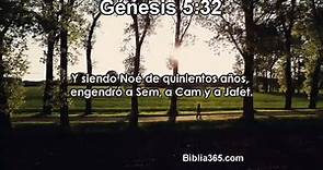 Génesis 5 - Biblia En Audio y Video