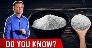 The 1st Symptom of a Salt Deficiency