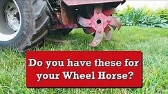How to use a Wheel Horse Garden Tractor- June 2020 Garden!
