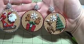 DIY~Gorgeous Rustic Ornaments For Your Christmas Tree!