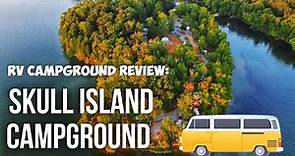 RV Campground Review: Skull Island Campground Harrison, Tennessee SNAKE IN KAYAK!