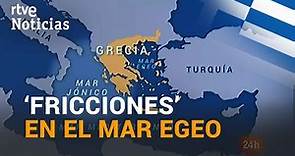 GRECIA AMPLÍA de 6 a 12 millas sus AGUAS TERRITORIALES en el Mar Jónico | RTVE Noticias