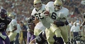 Classic Tailback - Jerome Bettis Notre Dame Highlights