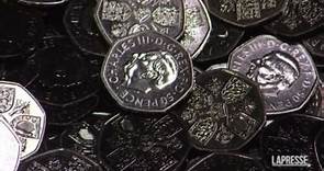 Regno Unito, ecco le prime monete con il volto di Re Carlo III