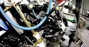 Castrol Motorcycle Oil Performance Robot Test - Pangbourne UK