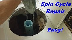 How to Fix a Washing Machine That Won't Spin / Weak Spin Cycle (Easy Fix)