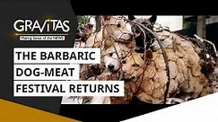 Gravitas: China's Yulin dog meat festival is back