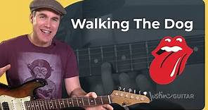Walking the Dog by the Rolling Stones | Easy Guitar Lesson
