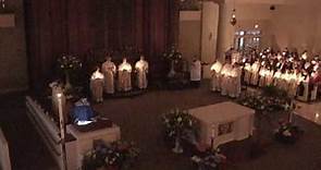 Easter Vigil ~ Opening Procession, Exultet (English) Sung by Anthony Teixeira