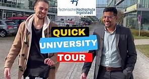 Quick Campus Tour TH Ingolstadt (THI) | Techische Hochschule Ingolstadt | Rushikesh Munde