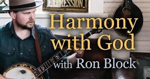 Harmony With God - Ron Block on LIFE Today Live