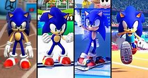 Evolution of Sonic in Mario & Sonic Series (2007-2022)