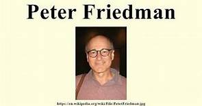 Peter Friedman
