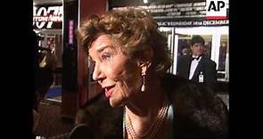 Lois Maxwell the actress that played Miss Moneypenny in the early Bond films has died while in Aust
