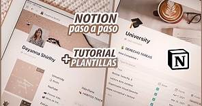 ¿CÓMO USAR NOTION ? - PASO A PASO + PLANTILLAS GRATIS | La mejor app para organizarte.