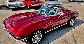 Test Drive 1965 Chevy Corvette Convertible SOLD Maple Motors #705