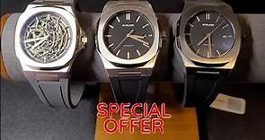 1定買！D1 Milano 機械錶，其中兩款做大優惠價HK$3,380! D1 Milano Automatic Watches @@SometimesLab