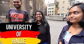 (UNIVERSITY OF HALLE) Campus Tour of Martin-Luther-University Halle-Wittenberg by Nikhilesh Dhure