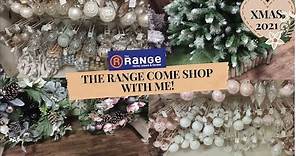 THE RANGE COME SHOP WITH ME | NEW IN CHRISTMAS 2021