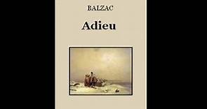 "Adieu" Honoré De Balzac Livre Audio
