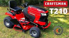 Craftsman T210 Turn Tight 18-HP Hydrostatic 42-in Riding Lawn Mower from Lowe's - Early T2200