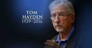 Tom Hayden Dies at 76 | Anti-War Activist Remembered