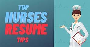 Nurses Duties and Responsibilities for Your Resume