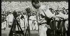 "The Luckiest Man on the Face of the Earth", Lou Gehrig