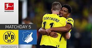 Borussia Dortmund - TSG Hoffenheim 1-0 | Highlights | Matchday 5 – Bundesliga 2022/23