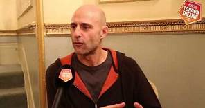 Mark Strong on his Olivier Award nomination