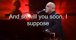 Lyrics- And So It Goes By Billy Joel