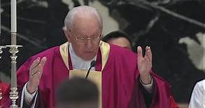 Cardinal Giovanni Battista Re is the new dean of the College of Cardinals