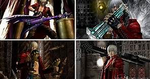 Devil May Cry 3 - All Dante Weapons & Styles Cutscenes