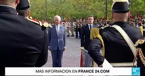 El rey Carlos III y su esposa Camila llegaron a Francia en su primera visita de Estado • FRANCE 24