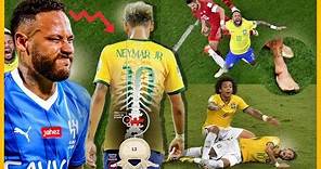 Las PEORES Lesiones de Neymar que fueron ARRUINANDO su Carrera #Futbol #Neymar #Brasil