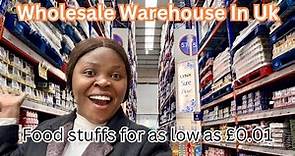 Wholesale Food Warehouse In Uk| Cheap Food Stuffs