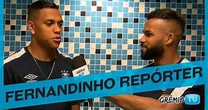 Fernandinho: Artilheiro e repórter l GrêmioTV