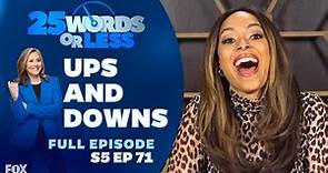 Ep 71. Ups and Downs | 25 Words or Less Game Show Full Episode: Mary McCormack vs Amber Stevens West