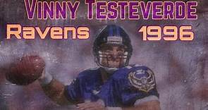 Vinny Testeverde 1996 Ravens Highlights