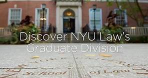 Discover NYU Law's Graduate Division