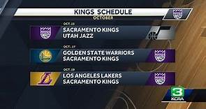 Sacramento Kings release 2023-24 regular season schedule